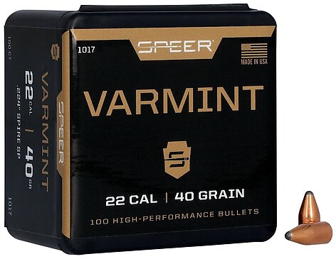 Speer Varmint JSP .224 Caliber 40gr 100/Box - bild 2 av 2