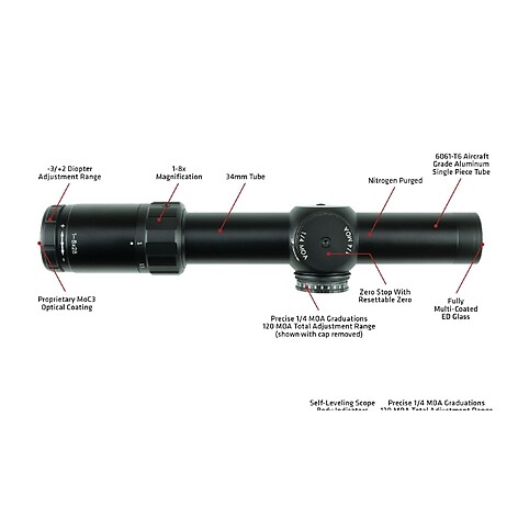 Crimson Trace 3-Series 1-8x28 FFP SR2-MOA - bild 10 av 12