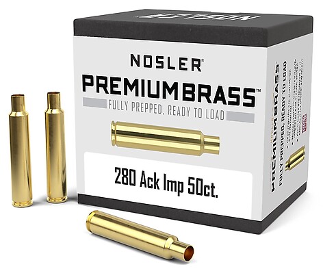 Nosler Hylsor 280 Ackley Improved 50/Box - bild 2 av 3