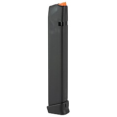 Glock G17/34 9mm Luger 33 Skott Magasin Svart