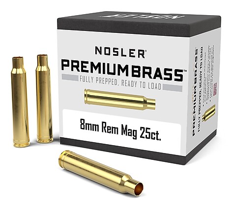 Nosler Hylsor 8mm Remington Magnum 25/Box - bild 2 av 3
