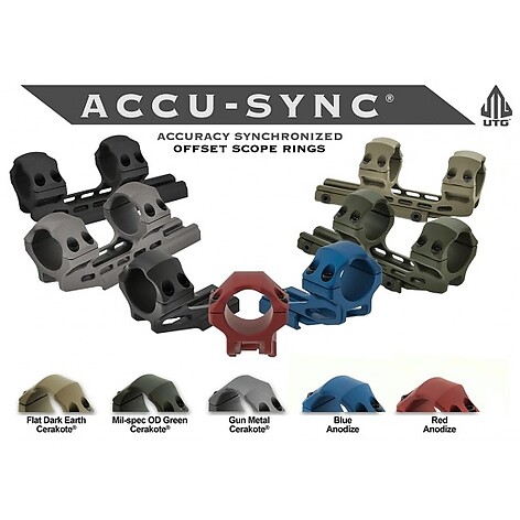 Leapers UTG Accu-Sync Cantilever 1 tum H: 35mm O: 34mm - bild 4 av 7