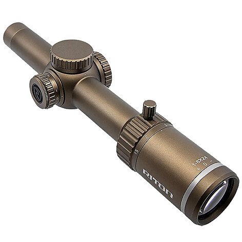 Riton Optics 3 Tactix 1-8x24 SFP Belyst OT FDE Kikarsikte - bild 3 av 5