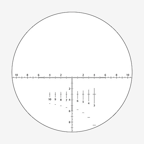 Athlon Cronus G2 UHD Tactical 7-42x60 TSSR FFP MIL Rak Tubkikare - bild 2 av 4