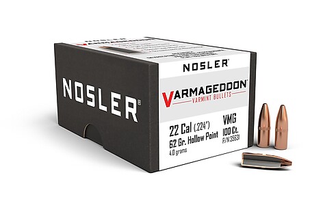 Nosler Varmageddon FBHP .22 62gr 100/Box - bild 2 av 4