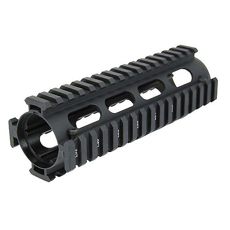 Tacfire AR15/M4 Quad Rails 178mm Handguard Svart