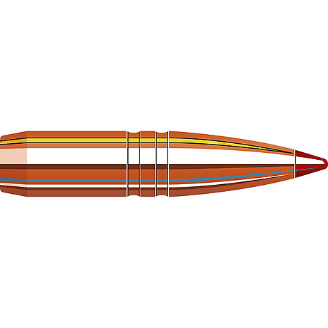 Hornady CX Bullets 6.8mm/270 Cal. .277 130gr 50/Box