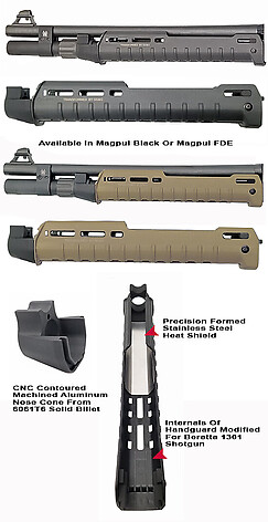 GG&G Beretta 1301 Zhukov M-LOK Handguard Svart - bild 2 av 2