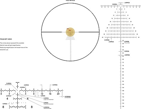 Leupold Mark 4HD 6-24x52 M1C3 SF FFP PR2-MOA - bild 6 av 9