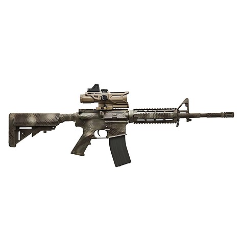 NcSTAR USS 3-9x40 med Red-Dot Belyst Mil-Dot Kikarsikte Brun - bild 5 av 6