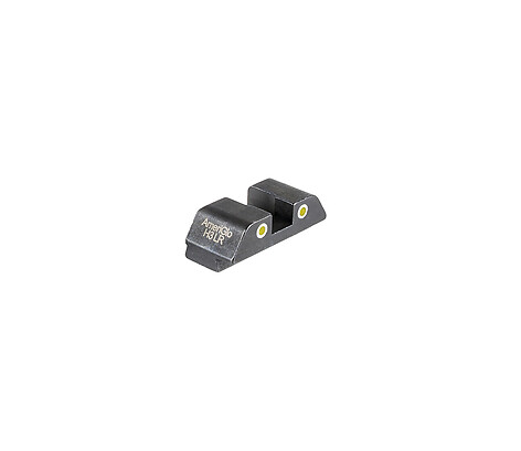 Ameriglo Tritium Bakre Glock 42,43,43X,48 Gul/Vit - bild 2 av 3