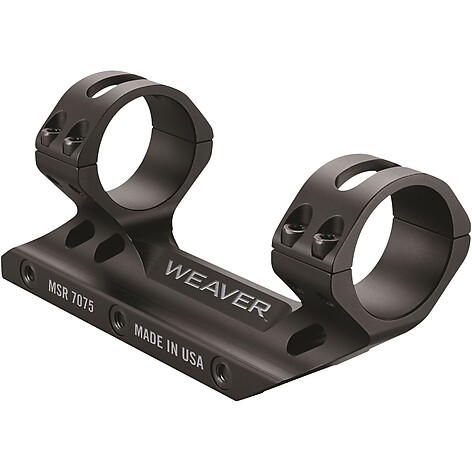 Weaver Premium MSR 1 tum Picatinny med Ringar 