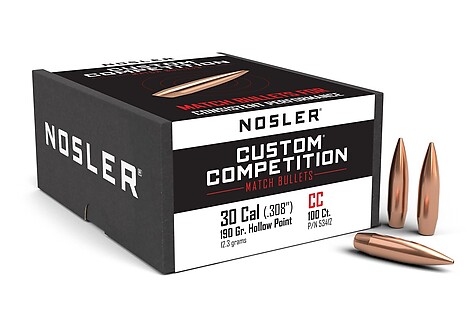 Nosler Custom Competition HPBT .30 190gr 100/Box - bild 2 av 2