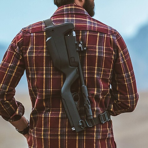 Magpul X-22 Backpacker Kolv Ruger 10/22 Takedown Svart - bild 5 av 7