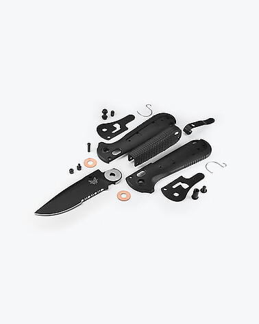 Benchmade 430SBK-02 Redoubt Black Grivory Kniv - bild 7 av 8