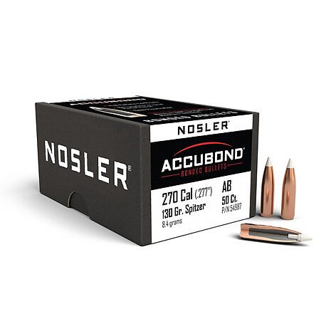Nosler Accubond .270 130gr 50/Box