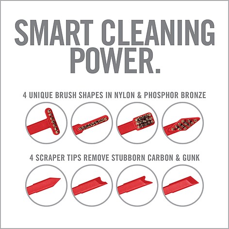 Real Avid Smart Brush Borstar Skrapor - bild 6 av 6
