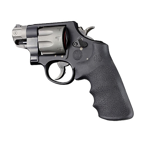 Hogue OverMolded S&W K, L, N, X, Z-Frame Vapengrepp Svart