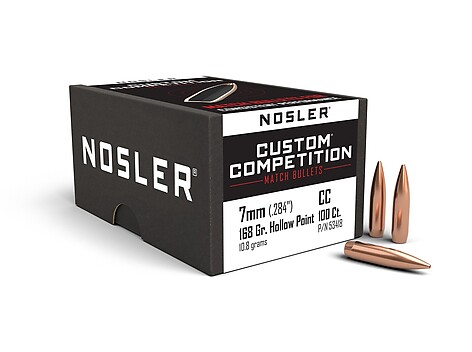 Nosler Custom Competition HPBT 7mm 168gr 100/Box - bild 2 av 2