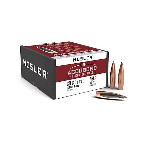Nosler Accubond LR .30 168gr 100/Box