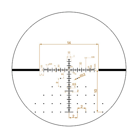 Riton Optics 3 Primal 3-18x50 SF FFP Belyst LRH Kikarsikte - bild 5 av 6