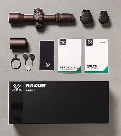 Vortex Razor HD Gen III 4-24x44 SF FFP Belyst EBR-7D MOA - bild 9 av 9
