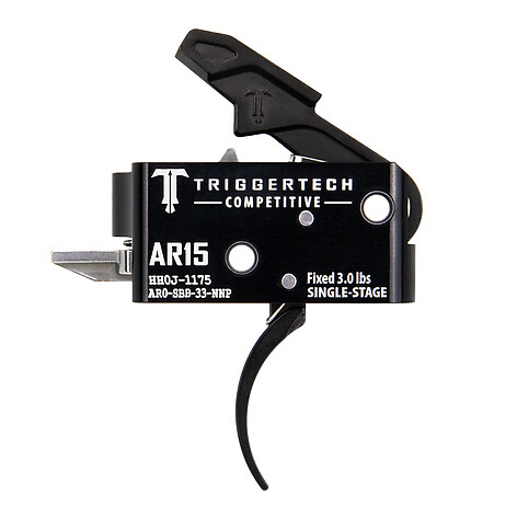 Triggertech Competitive AR-15 Pro Curved Svart/Svart