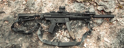 Magpul SL Grip HK94 / 93 / 91 Grepp - Svart - bild 5 av 6