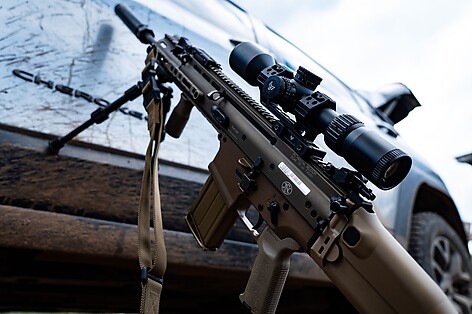 Swampfox Kentucky Long 3-18x50 SF Belyst FFP RECCE Mil - bild 3 av 10