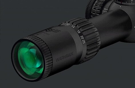 Swampfox Warhawk 2-10x44 SF Belyst FFP RECCE MIL - bild 6 av 8