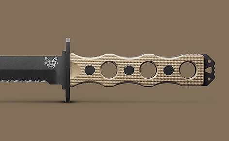 Benchmade 185SBK-1 SOCP G10 Fast Blad FDE Kniv - bild 2 av 8