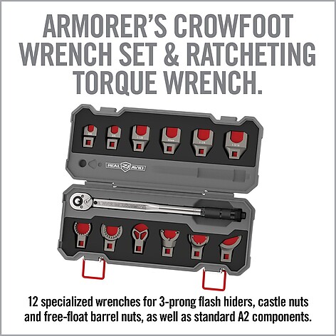 Real Avid Master Fit AR-15 Crowbar Wrench Set - bild 10 av 11