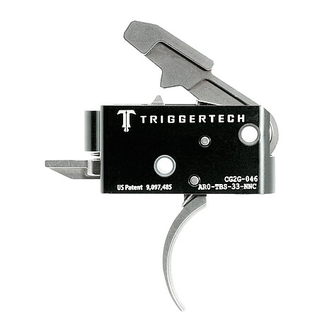 Triggertech Competitive AR-15 2-Stage Curved Svart/Rostfri