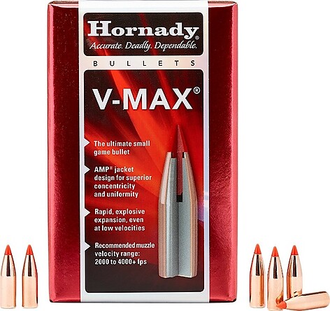 Hornady V-MAX Bullets 25 Cal (.257) 75gr 100/Box - bild 2 av 2
