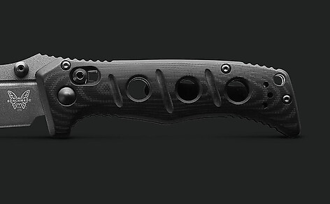 Benchmade 273GY-1 Mini Adamas Svart G10 Kniv - bild 5 av 7