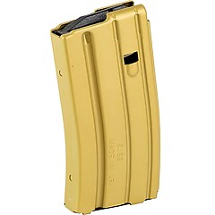 Duramag AR-15 5.56/.223/300BLK 20 skott Guld/Svart