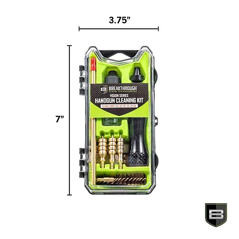 Breakthrough Clean Vision Pistol Cleaning Kit 357/.38/40/.44/.45 - bild 2 av 5