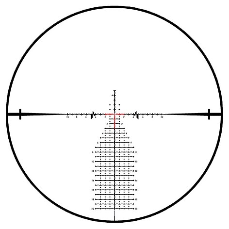 Burris XTR Pro 5.5-30x56 SF FFP Belyst SCR2 MIL Kikarsikte - bild 5 av 6
