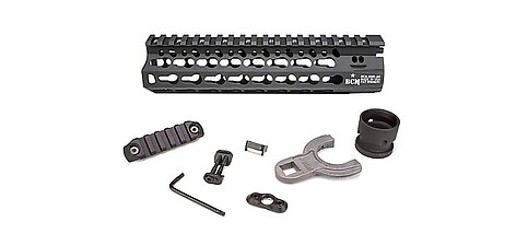 Bravo Company KMR Alpha 9 Keymod 239mm Handguard Svart - bild 2 av 2