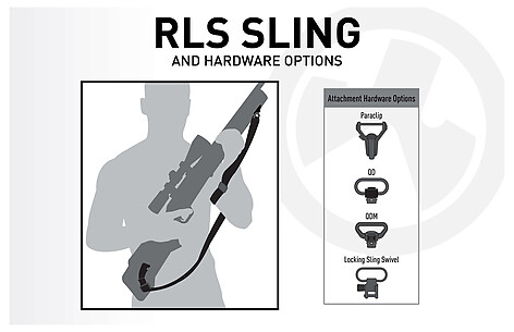 Magpul RLS Sling Vapenrem Svart - bild 6 av 6