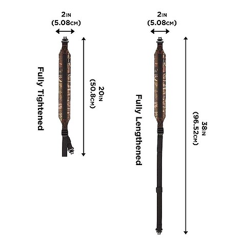 Allen Endura Mossy Oak Break-Up Country 96cm Vapenrem - bild 2 av 4