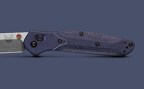 Benchmade 940-04 Osborne Denim Micarta Kniv - bild 7 av 8