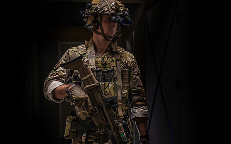 Blue Force Gear Vickers 2-Punkt Metall Vadderad Vapenrem Svart - bild 2 av 2