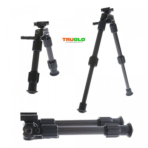 TRUGLO TAC-POD Carbon Pro 23-33cm Pivot Bipod Picatinny - bild 6 av 8