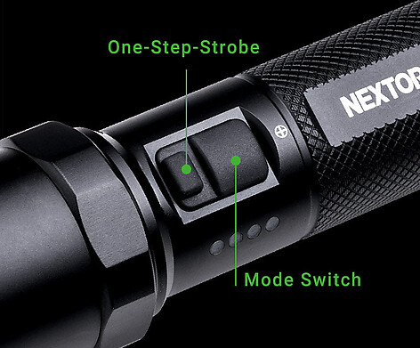 Nextorch P81 2600lm Vit LED Ficklampa - bild 7 av 10