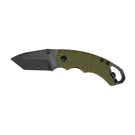 Kershaw Shuffle II Tanto Kniv Oliv