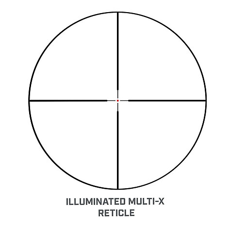 Bushnell Engage 3-9x40 1 tum SFP Belyst Multi-X Kikarsikte - bild 3 av 9