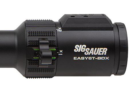 Sig Sauer EASY6-BDX 1-6x24 SFP Belyst BDX-R2 Kikarsikte - bild 7 av 10