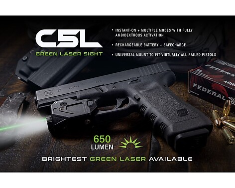 Viridian C5L Custom Ruger RXM 550 Lumens Vapenlampa - bild 2 av 8