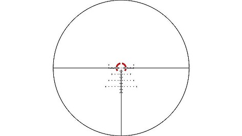 Vortex Strike Eagle 1-10x24 FFP Belyst EBR-8 MRAD Kikarsikte - bild 6 av 7